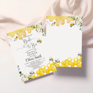Braut zu Bier Bridal Dusche Einladung