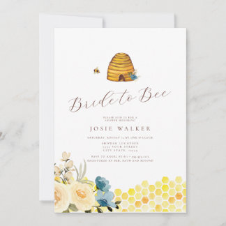 Braut zu Bier Bridal Dusche Einladung
