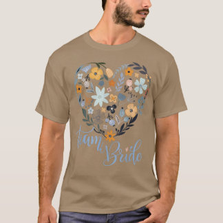 Braut zu sein, Teambrit, Braut, einfach verheirate T-Shirt