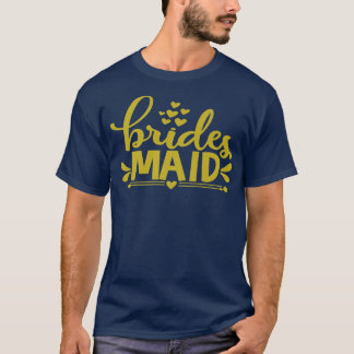 Braut zu Trauzeugin Bridesmaids Wedding Hen T-Shirt