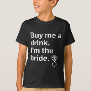 Braut zum Brautparty Junggeselinnen-Abschied Dusch T-Shirt