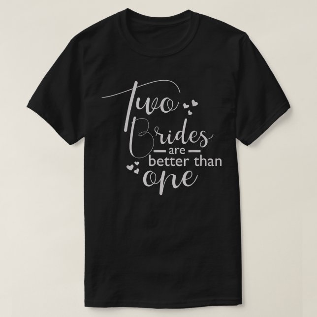 Brautbräutigam Junggeselinnen-Abschied Hochzeit T-Shirt (Design vorne)