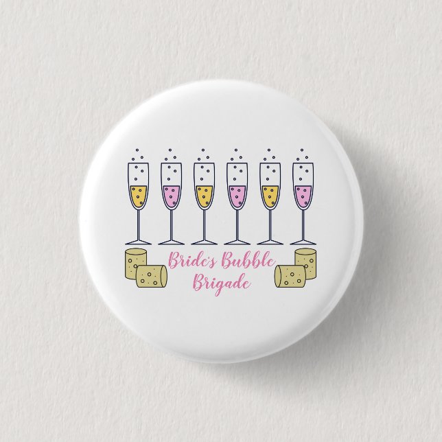 Brautbrigade Button (Vorderseite)