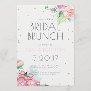 Brautbrunch-Party Einladung