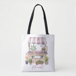 Brautdesign für "Vom Markt" | Süßer Mädchen-Markt Tasche