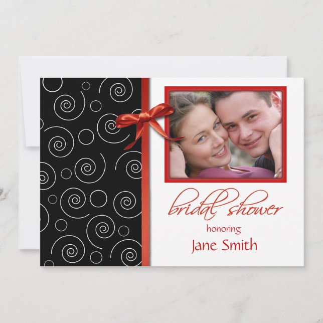 Brautdusche Einladung (Vorderseite)