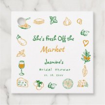 Brautdusche frisch vom Markt