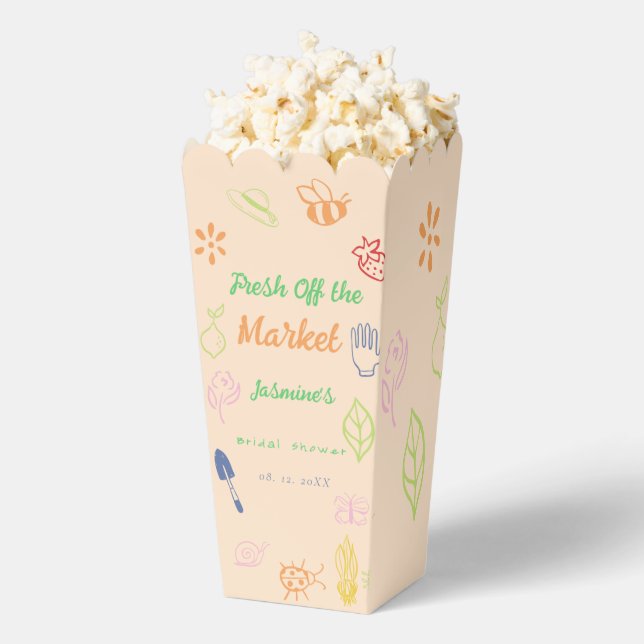 Brautdusche frisch vom Markt Geschenkschachtel (Geplatzt)