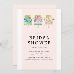 Brautdusche für Hochzeiten Einladung