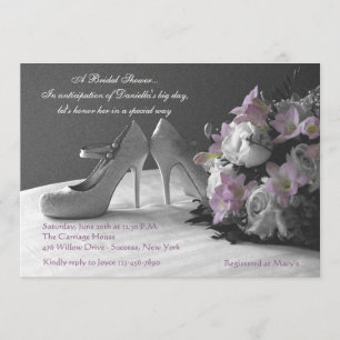 Brautdusche für Hochzeiten Einladung