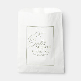 Brautdusche Fvor Taschen in einem sanften, elegant Geschenktütchen