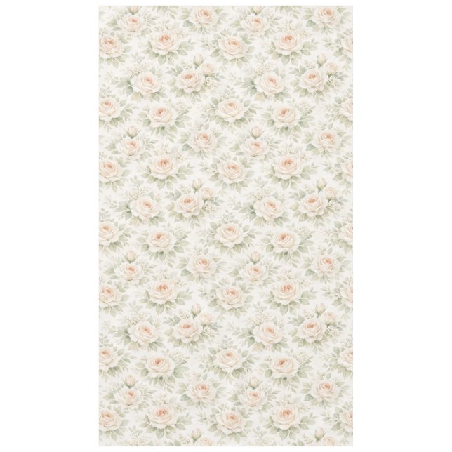 Brautflorales Muster Tischdecke (Vorderseite)
