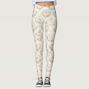 Brautfloralmuster Leggings