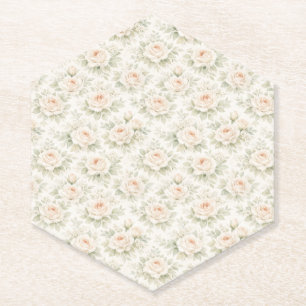 Brautfloralmuster Untersetzer