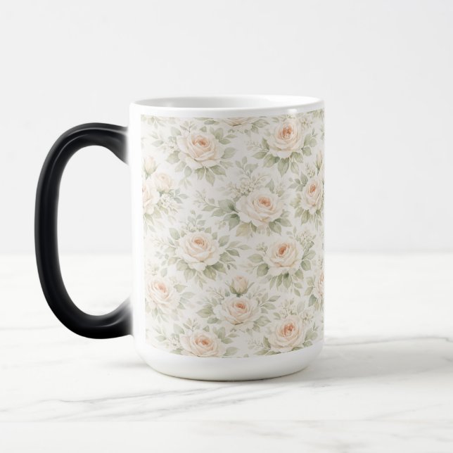 Brautfloralmuster Verwandlungstasse (Links)