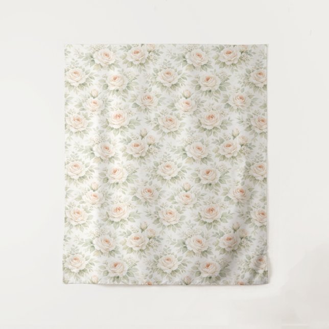 Brautfloralmuster Wandteppich (Vorderseite)