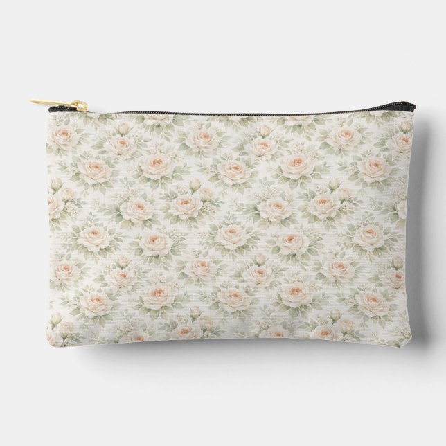 Brautfloralmuster Zubehörtasche (Vorderseite)