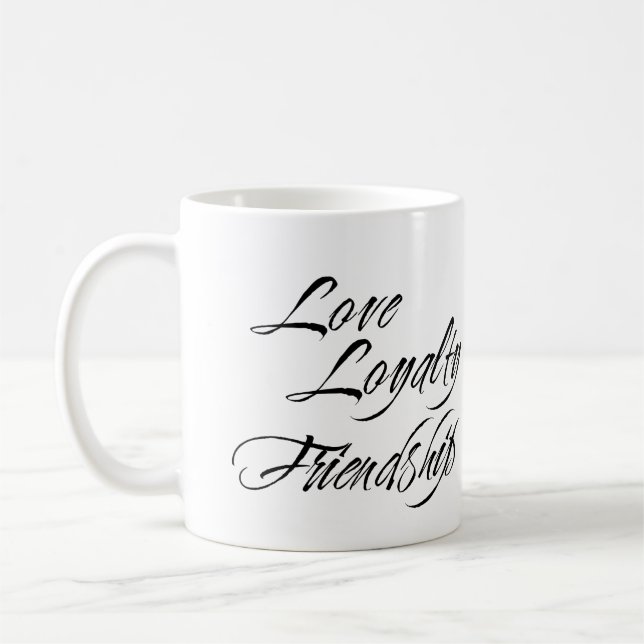 Brautgeschenk des kundenspezifischen Fotos DER Kaffeetasse (Links)