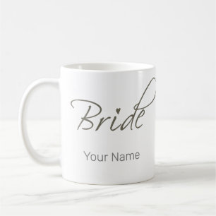 Brautgeschenk Junggesellinnenabschied und Verlobun Kaffeetasse
