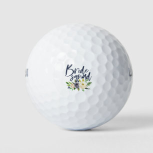 Brautgruppemarine Blumenbachelorette Brautparty Golfball