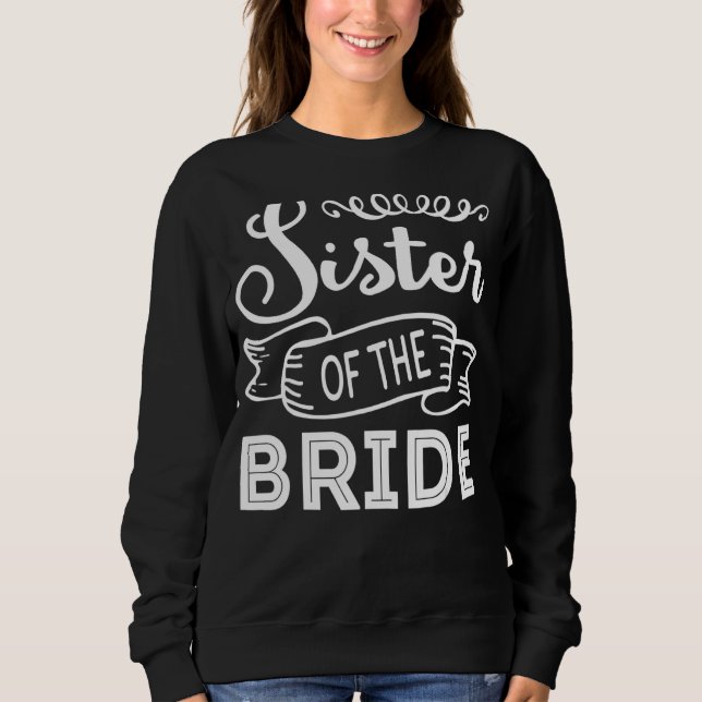 Brautheirat oder Junggeselinnen-Abschied Sweatshirt (Vorderseite)