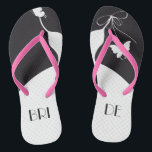Brauthochzeit Flip Flops<br><div class="desc">Hochzeitflöße</div>
