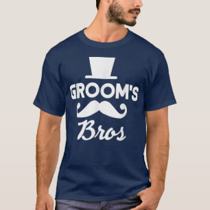 Bräutigam Bruderschaft Hochzeitsgefolge Junggesell T-Shirt
