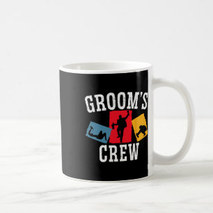 Bräutigam-Crew Junggesellenabschied Kaffeetasse