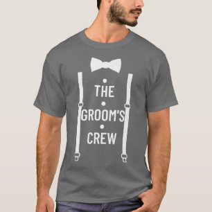 Bräutigam-Crew-Squad Hochzeit Trauzeuge Junggesell T-Shirt