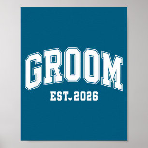 Bräutigam est 2026 Braut Bräutigam 2026 passend Poster