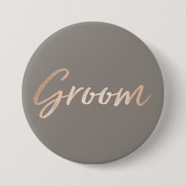 Bräutigam-Hochzeits-Probe Button
