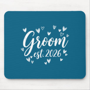 Bräutigam ist 2026 Hochzeit frischvermählte Braut Mousepad