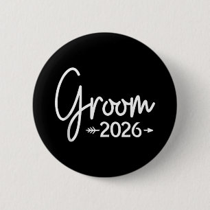Bräutigam ist 2026 verheiratet Hochzeit Brautparty Button