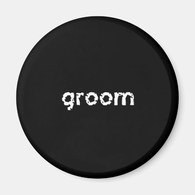 Bräutigam Magnet (Vorne)