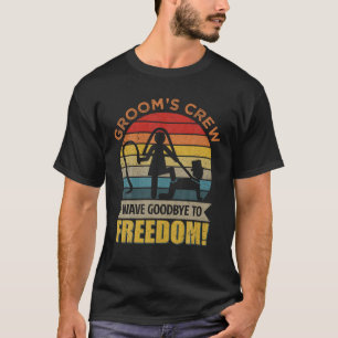 Bräutigam s Crew Bräutigam Trauzeugen Junggesellen T-Shirt