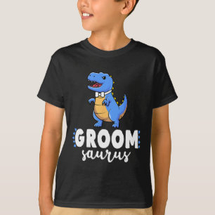 Bräutigam Saurus Dinosaur Verlobung Hochzeit Paare T-Shirt
