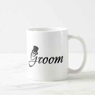 Bräutigam (Schwarz-Zylinder) Kaffeetasse