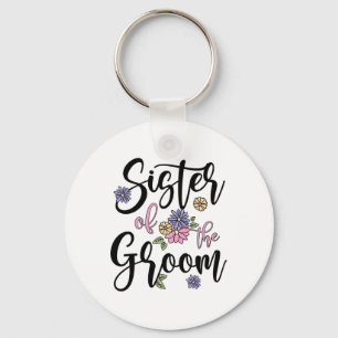Bräutigam Schwester des Bräutigams Süße Schwester  Schlüsselanhänger
