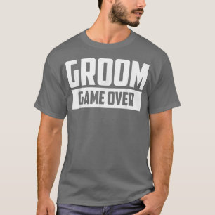 Bräutigam Spiel vorbei Verlobung Hochzeit Junggese T-Shirt