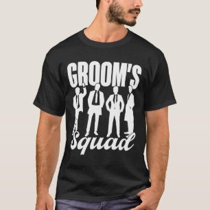 Bräutigam-Team Braut Bräutigam-Party Junggeselle  T-Shirt