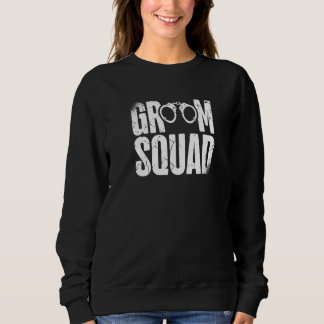 Bräutigam-Truppe Trauzeugen Hochzeit Junggesellena Sweatshirt
