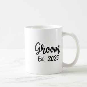 Bräutigam vorauss. 2025 Herren Hochzeit Verlobungs Kaffeetasse