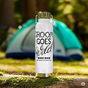 Bräutigam wird wild Junggesellenabschied  Trinkflasche