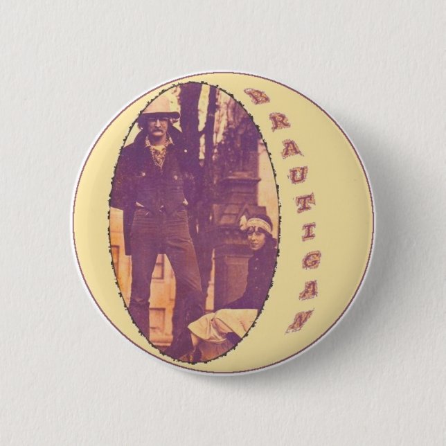 Brautigan Button (Vorderseite)