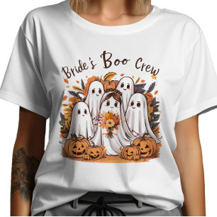 Brautjungfer Boo Crew Hochzeit T-Shirt