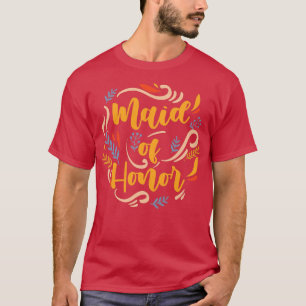 Brautjungfer Braut Hochzeitsfeier Junggesellinnena T-Shirt