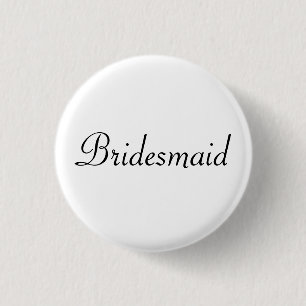 BRAUTJUNGFER BUTTON