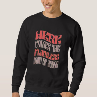 Brautjungfer Damen Perfekte Übereinstimmung Jungge Sweatshirt