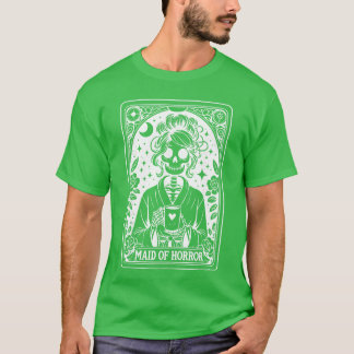 Brautjungfer des Horrorarot-Karten-Braut-Coven-Got T-Shirt