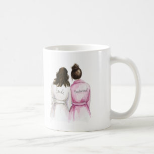 Brautjungfer? DK-Br-gewelltes Braut-DK-Br-Mädchen Kaffeetasse